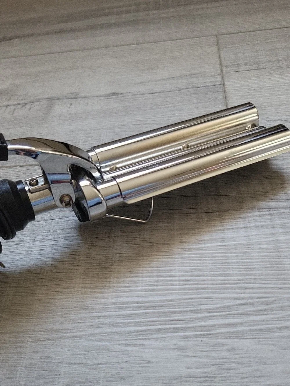 Conair Triple Barrel Waver - Black/Silver